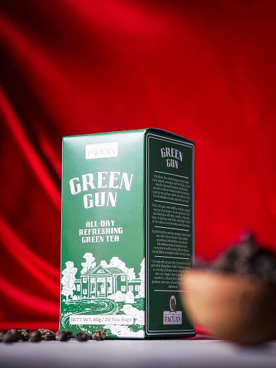Green Gun - Original Gunpowder Green Tea - Box 25pcs